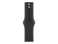 Apple - B&#229;nd for smart armb&#229;ndsur 42mm - S/M-st&#248;rrelse - svart - for Watch Herm&#232;s Series 7, Herm&#232;s Series 9, SE 3, Series 10, Series 11, Series 8, Series 9
