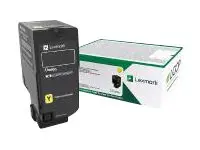Lexmark - Gul - original - tonerpatron LRP - for Lexmark CS727de, ...
