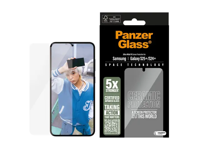 PanzerGlass Ceramic Protection - Skjermbeskyttelse for mobiltelefo...