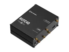 Teltonika RUTC40 - Trådløs ruter - WWAN 4-portssvitsj 1GbE, PPP Dobbeltbånd - 3G, 4G, 2G - DIN-skinnemonterbar, veggmonterbar, overflatemonterbar