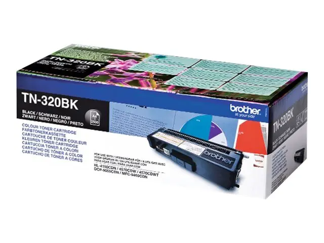 Brother TN320BK - Svart original tonerpatron for DCP-9055CDN, DCP-...