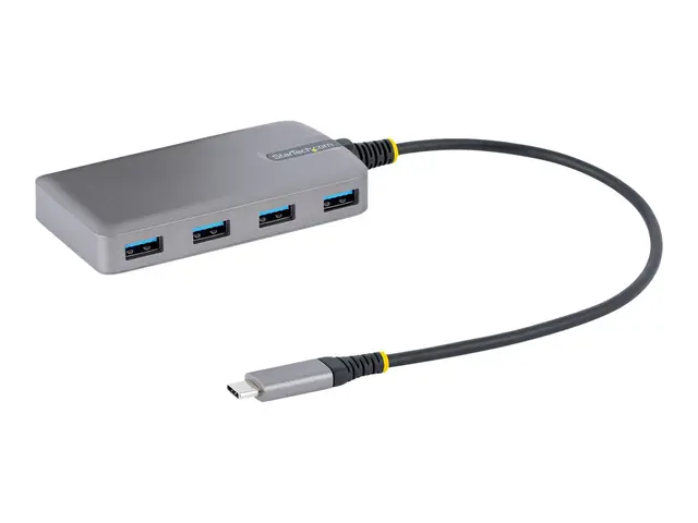 StarTech.com 4-Port USB-C Hub, USB 3.0 5Gbps, Bus Powered, Type-C ...
