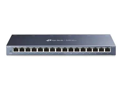 TP-Link TL-SG116 - Switch - 16 x 10/100/1000 - stasjonær