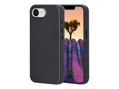 dbramante1928 Roskilde - Baksidedeksel for mobiltelefon MagSafe-samsvar - helnarvet l&#230;r - svart - for Apple iPhone 16e