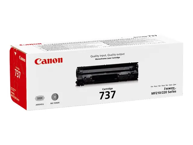 Canon 737 - Svart - original - tonerpatron - for i-SENSYS LBP151, ...