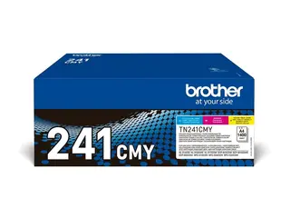 Brother TN241CMY - 3-pack - gul, cyan, magenta original - tonerpatron - for Brother DCP-9015, DCP-9020, HL-3140, HL-3150, HL-3170, MFC-9140, MFC-9330, MFC-9340