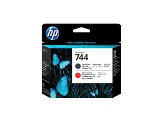 HP 744 - Svart, kromatisk rød - skriverhode for DesignJet Z2600 PostScript, Z5600 PostScript
