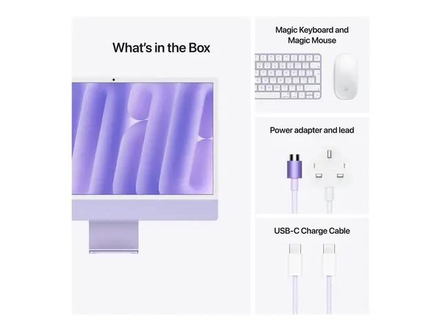 Apple iMac with 4.5K Retina display - alt-i-ett M4 16 GB SSD 256 L...