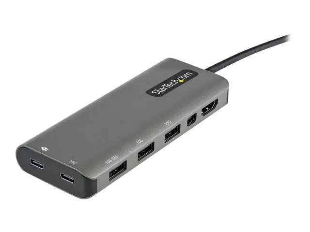StarTech.com USB C Multiport Adapter, USB-C to HDMI or Mini Displa...