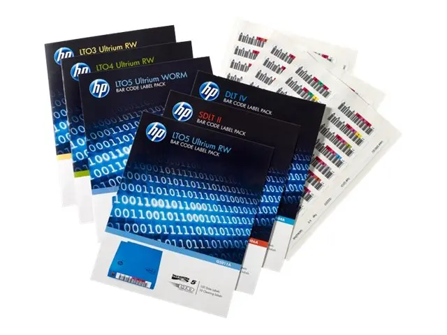 HPE RW Bar Code Label Pack - Strekkodeetiketter