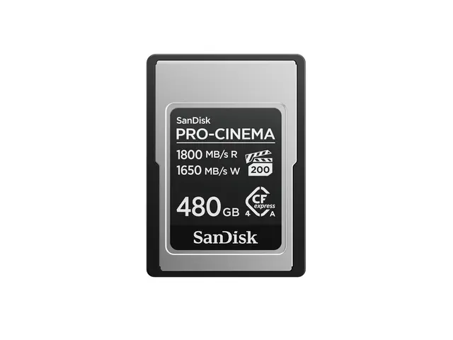 SanDisk PRO-CINEMA - Flashminnekort 480 GB CFexpress-type A