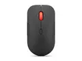 Lenovo Pro Plus 6050 - Mus - flerfunksjonsmodus optisk - 6 knapper - tr&#229;dl&#248;s - Bluetooth 5.3, 2.4 GHz - USB tr&#229;dl&#248;s mottaker - eklipsesvart - brun boks