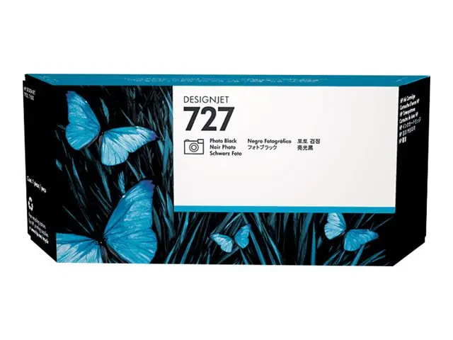 HP 727 - 300 ml - høykapasitets - fotosort - original - DesignJet ...