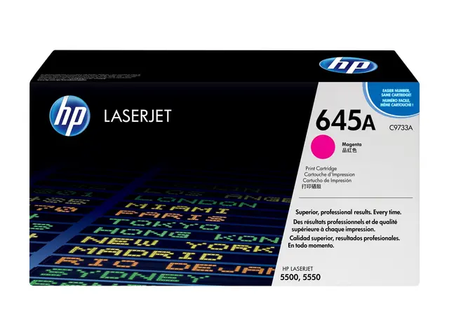 HP 645A - Magenta original LaserJet tonerpatron (C9733A) for Color...