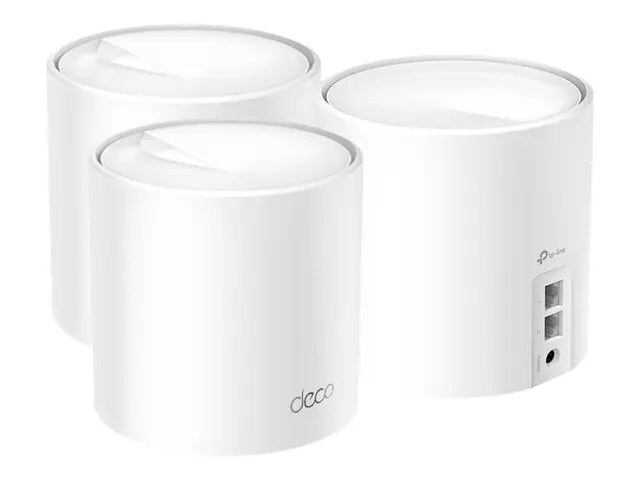 TP-Link Deco X10 V1 - Wi-Fi-system - (3 rutere) - inntil 5600 kvad...