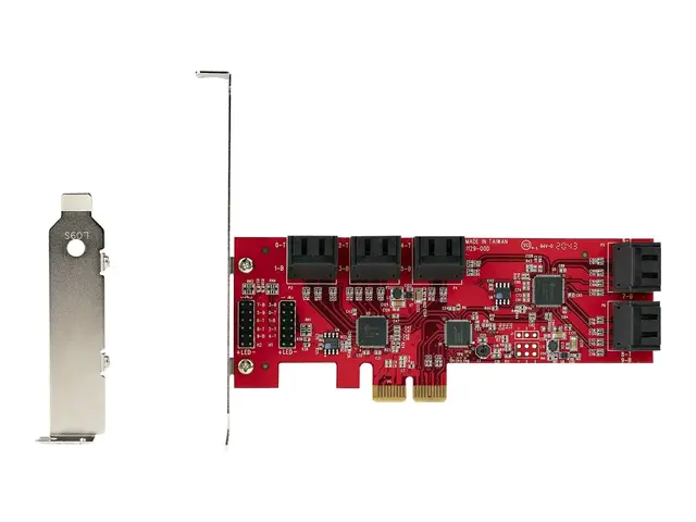 StarTech.com SATA PCIe Card, 10 Port Expansion card, 6Gbps Low/Ful...