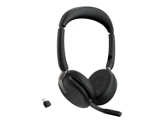 Jabra Evolve2 65 Flex UC Stereo - Hodesett on-ear Bluetooth trådlø...
