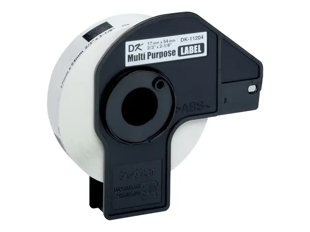 Brother DK-11204 - Svart på hvitt 17 x 54 mm 400 etikett(er) (1 ru...