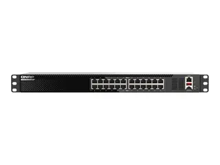 QNAP QSW-M3224-24T - Switch - L3 Lite Styrt - 24 x 100/1000/2.5G/5G/10GBase-T - rackmonterbar