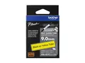 Brother HSe-621E - Svart p&#229; gult - Rull (0,9 cm x 1,5 m) 1 kassett(er) hengeboks varmekrympetape - for P-Touch PT-D800, PT-E300, PT-E310, PT-E550, PT-P700, PT-P750, PT-P900, PT-P950