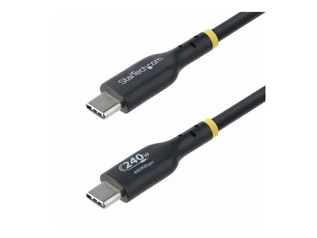 StarTech.com 4m USB C Charging Cable, USB-IF Certified USB-C 240W ...