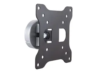 StarTech.com Monitor Wall Mount - Fixed - Supports Monitors 13&quot; to 34&quot; VESA Monitor Wall Mount Bracket - Aluminum - Black &amp; Silver (ARMWALL) monteringssett - for monitor / flatpanel
