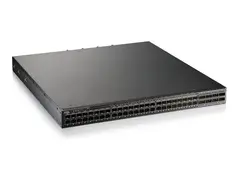 Zyxel CX4800-56F - Switch - fiberaggregasjon L3 - Styrt - 48 x 10/25 Gigabit SFP28 + 8 x 100 Gigabit QSFP28 - rackmonterbar, stasjon&#230;r - PoE (323 W) - AC
