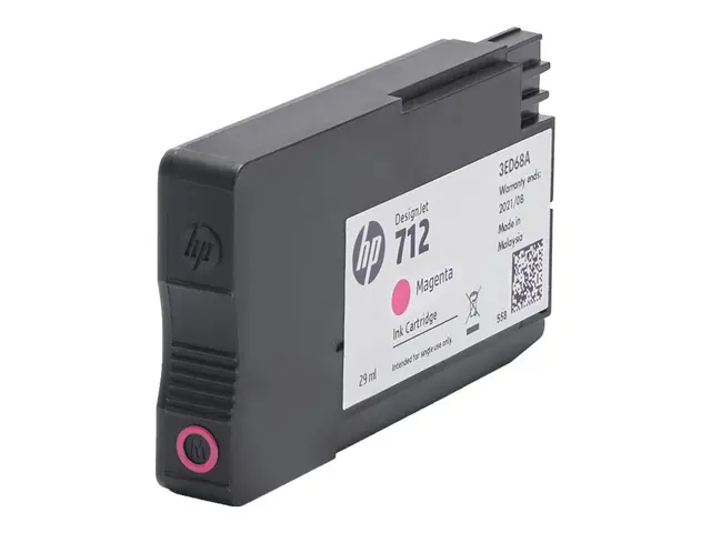 HP 712 - 3-pack - 29 ml - magenta - original - DesignJet - blekkpa...