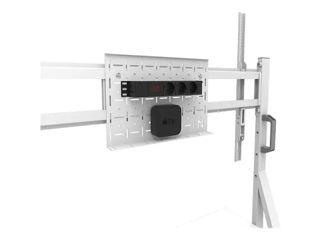 Neomounts Move Go FL50-525WH1 - Vogn for flatpanel låsbar stål hvi...