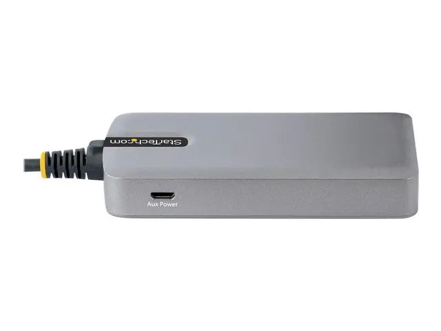 StarTech.com 3-Port USB Hub with Ethernet, 3x USB-A Ports, Gigabit...