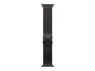 Apple - Sløyfe for smart armbåndsur - 49 mm, titanium Medium størrelse - svart