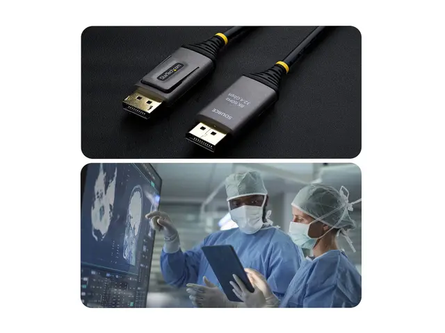 StarTech - DisplayPort-kabel - DisplayPort (hann) låst til Display...