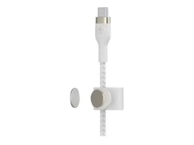 Belkin BoostCharge - USB-kabel 24 pin USB-C (hann) til 1 m hvit