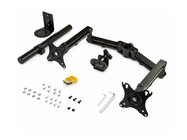 Startech Desk Mount Dual Monitor Arm, Clamp VESA Compatible for up...