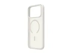 Belkin SheerForce Grip Series - Baksidedeksel for mobiltelefon MagSafe-samsvar - laget av resirkulerte materialer - sand - for Apple iPhone 17 Pro Max