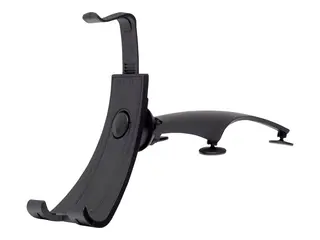 Unisynk - Dashbordmonteringsholder for mobiltelefon fra 104 mm til 168 mm h&#248;y - svart