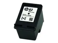 HP 62 - Svart original blekkpatron for ENVY 55XX, 56XX, 76XX; Offi...