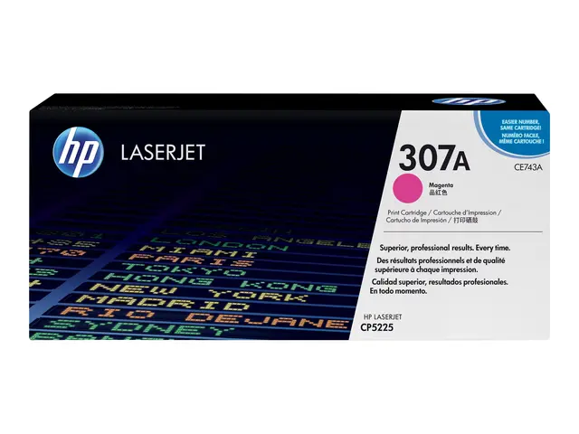 HP 307A - Magenta - original - LaserJet - tonerpatron (CE743A) - f...