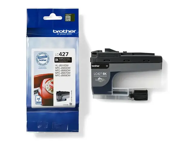 Brother LC427BK - Svart original blekkpatron for HL-J6010DW, MFC-J...