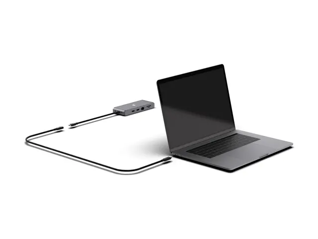 UNISYNK - USB-kabel 24 pin USB-C (hann) til (hunn) 80 cm 4K 60Hz s...