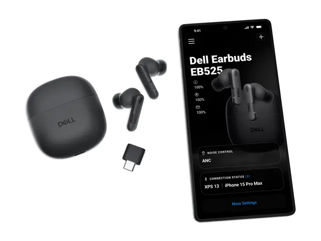 Dell Pro Plus Earbuds - EB525 True wireless-hodetelefoner med mikr...