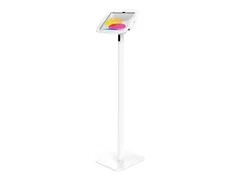 Compulocks - Monteringssett (stativ, hus) for nettbrett - låsbar - høyverdig aluminium - hvit - skjermstørrelse: 8.3" - monteringsgrensesnitt: VESA - plassering på gulv - for Apple 10.9-inch iPad (10. generasjon); iPad (A16)