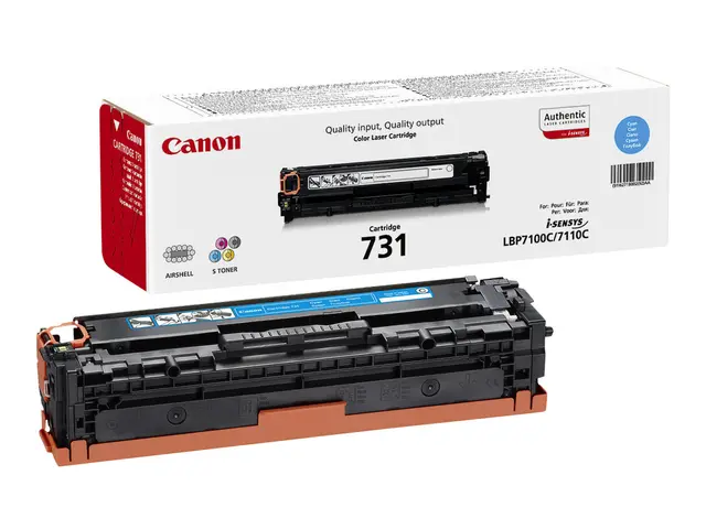 Canon 731 C - Cyan original tonerpatron for i-SENSYS MF623Cn, MF628Cw