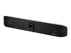 HP Poly Studio X72 No Radio or Power Cord Alt-i-ett-videobar - Zoom Certified, Certified for Microsoft Teams - svart - TAA-samsvar - power adapter included