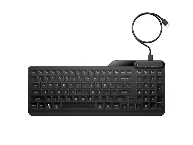HP 405 - Tastatur muletienhet 65% compact bakbelysning USB QWERTY ...