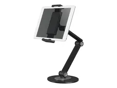 Neomounts DS15-550BL1 - Monteringssett (holder) for nettbrett - svart - skjermstørrelse: 4.7"-12.9" - skrivebord