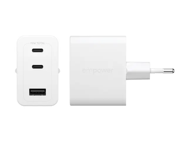 empower by PanzerGlass - Strømadapter 70 watt Power Delivery 3.1 3...