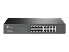TP-Link TL-SG1016D 16-Port Gigabit Switch Switch - ikke-styrt - 16 x 10/100/1000 - stasjonær