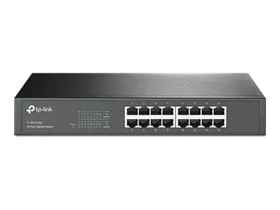 TP-Link TL-SG1016D 16-Port Gigabit Switch - Switch - ikke-styrt - ...