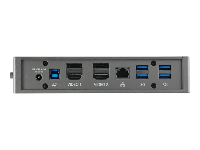StarTech.com USB-C USB-A Dock, Hybrid Universal USB 3.0 Docking St...